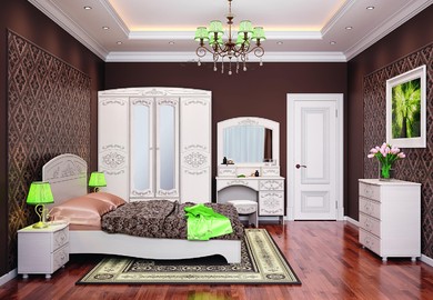 Спальный гарнитур Каролина